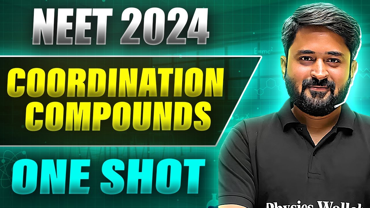 COORDINATION COMPOUNDSin 1 Shot: FULL CHAPTER COVERAGE (Concepts+PYQs) || Prachand NEET
