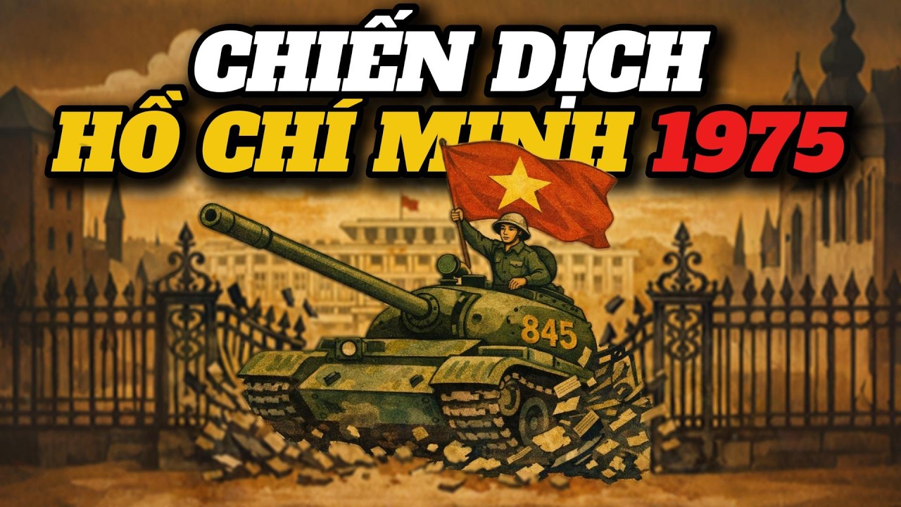 Chiến Dịch Hồ Chí Minh 1975: Quân Giải Phóng Đập Tan Cánh Cửa Thép Cuối Cùng | Kháng Chiến Chống Mỹ