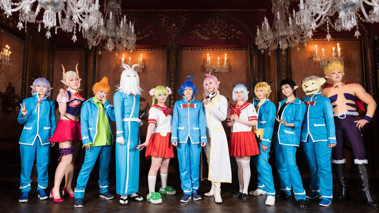 【魔入間】乱躁滅裂ガール踊ってみた定点＋α【コスプレ】