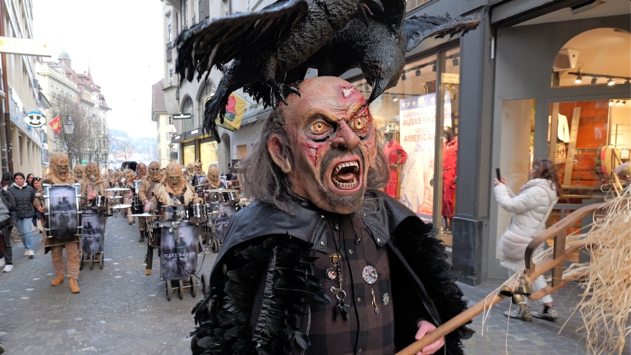 Luzerner Fasnacht 2025: Fasimäärt Unter der Egg | Födlitätscher, Musegg Geischter, Näbelhüüler...
