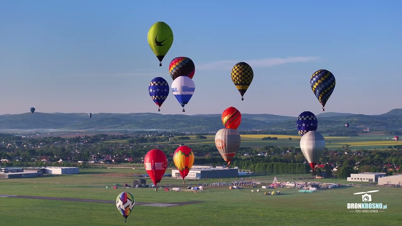 Balony nad Krosnem 2025 - I dzień - poranne starty