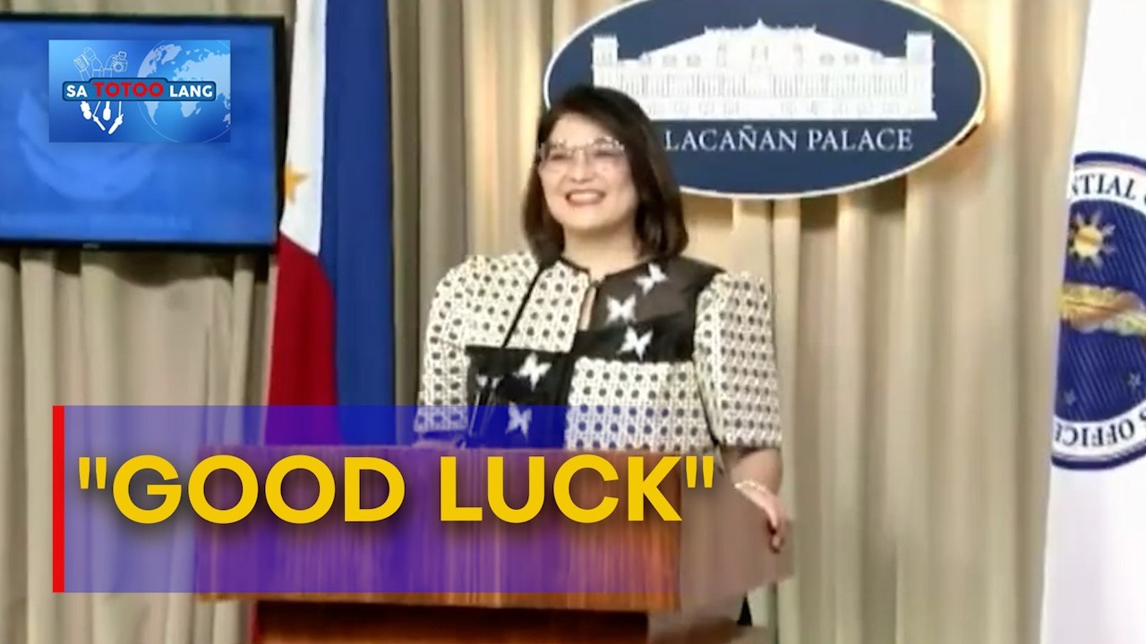 Palasyo kay VP Sara: Good luck | Sa Totoo Lang