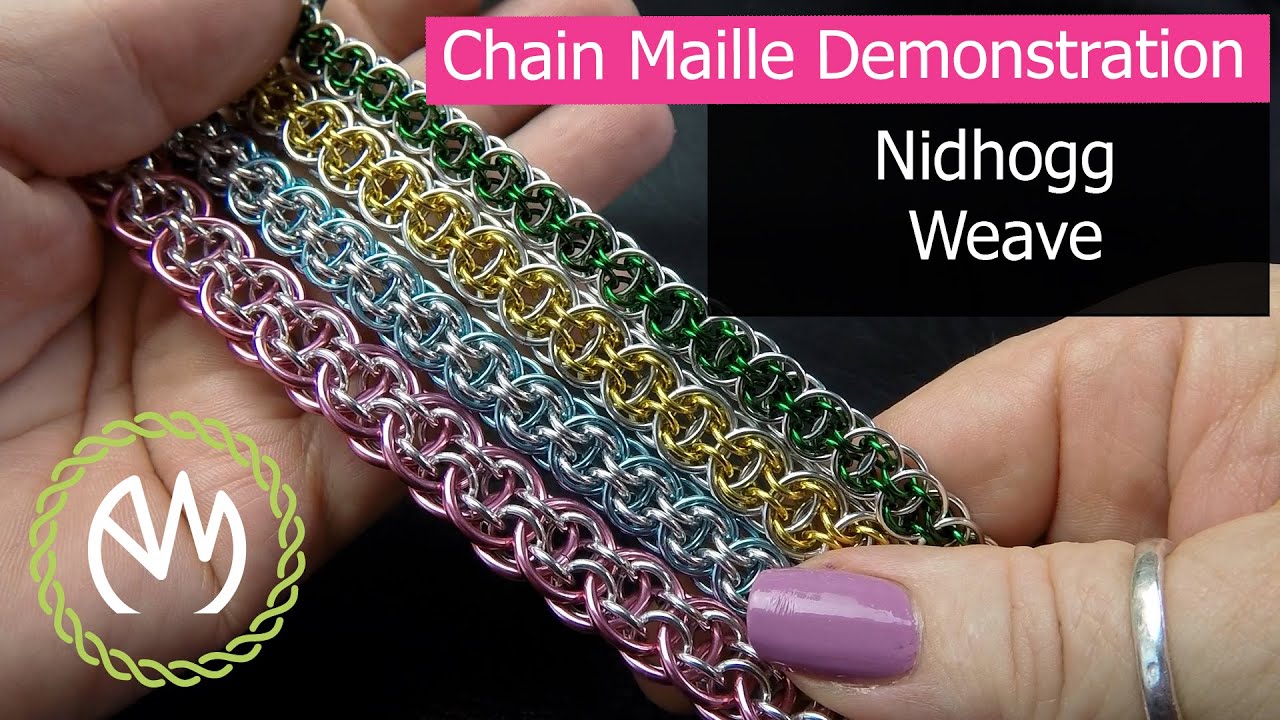 Chain Maille Weave Tutorial - Nidhogg (Redo)