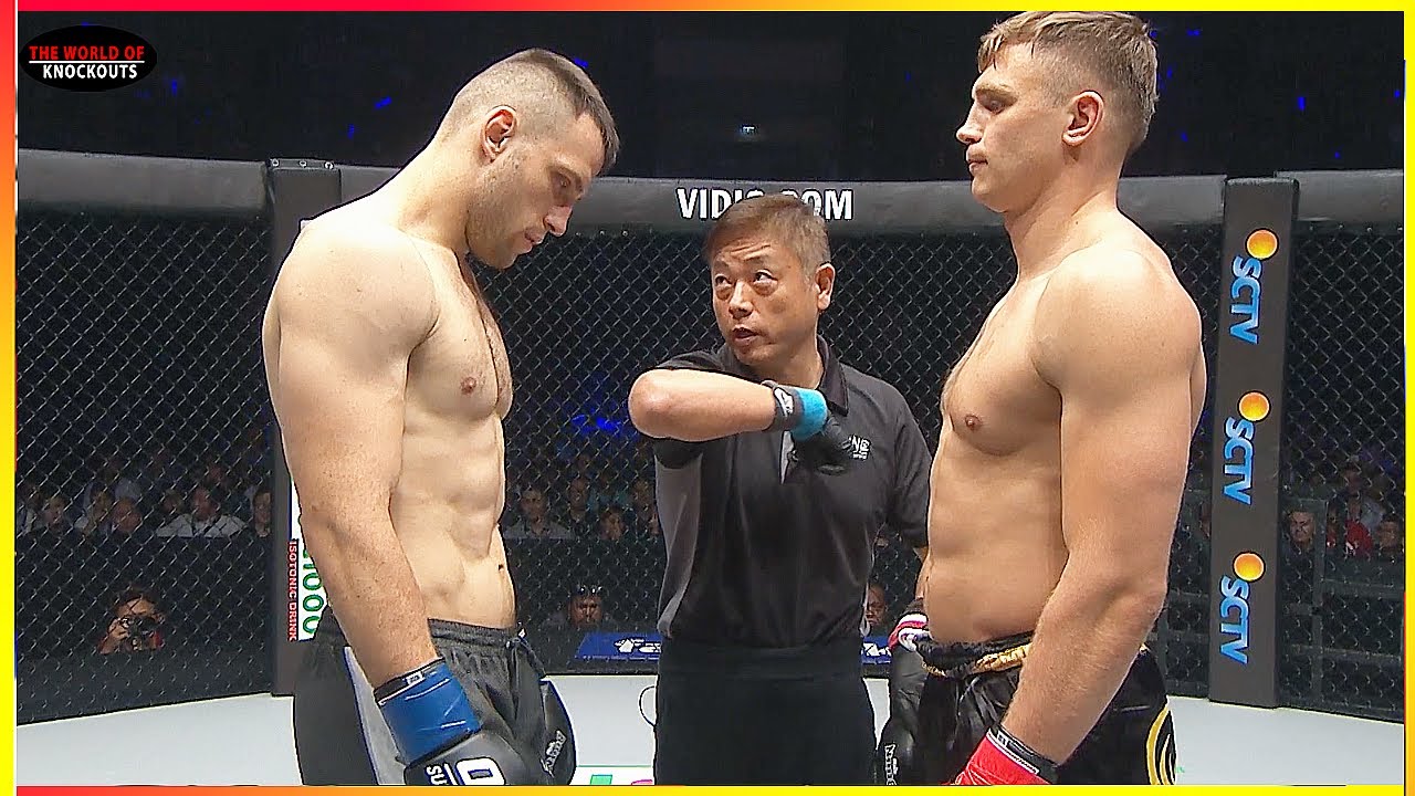 Sergej Maslobojev (Lithuania) vs Antonio Plazibat (Croatia) | KICKBOXING fight, HD