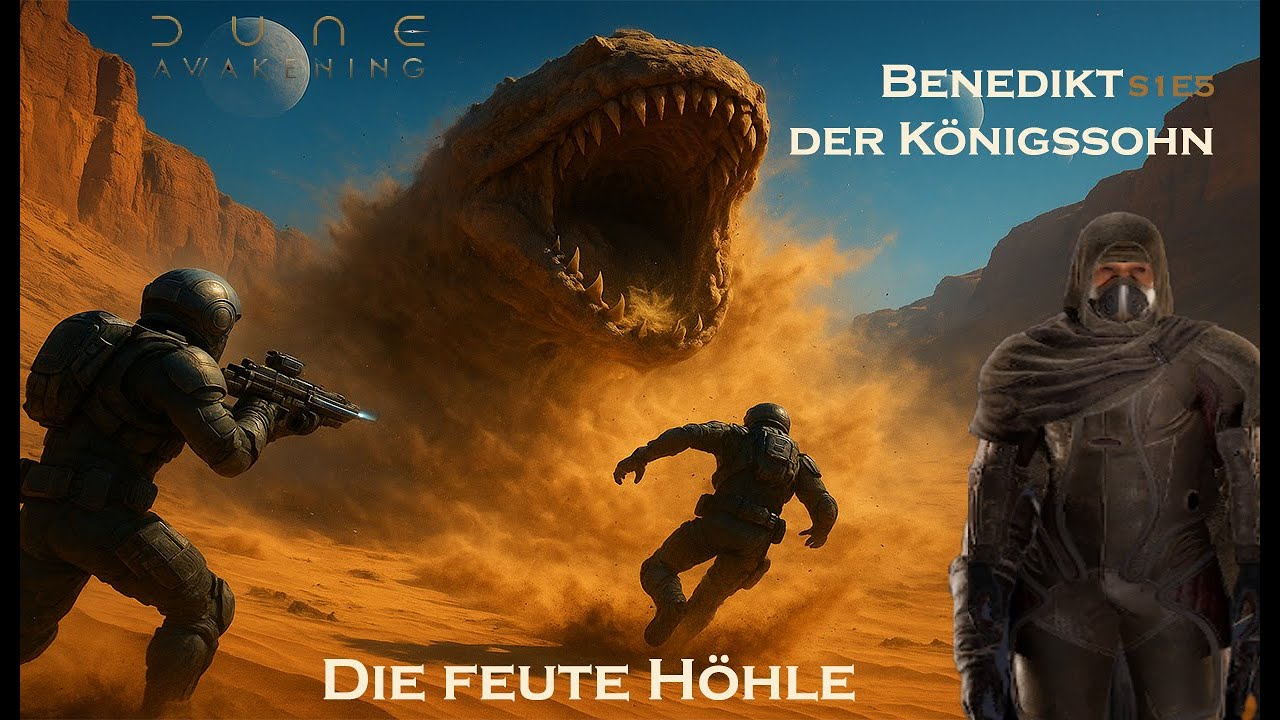 Benedikt der Königssohn | Dune: Awakening | Open World Survival Let´s Play | Die feuchte Höhle