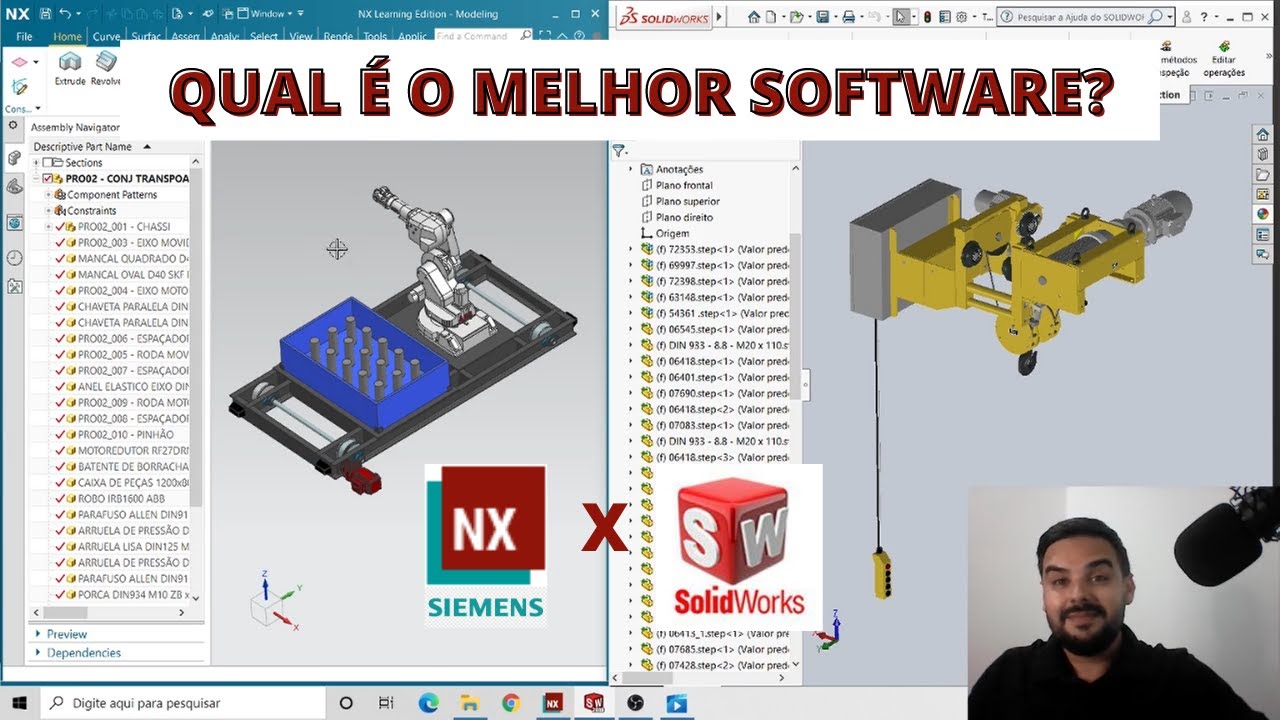 Qual o melhor Software para projetos mec&acirc;nicos?