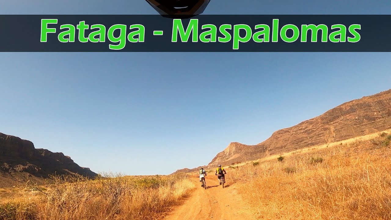 Ruta circular de enduro MTB: Maspalomas - Fataga - Maspalomas