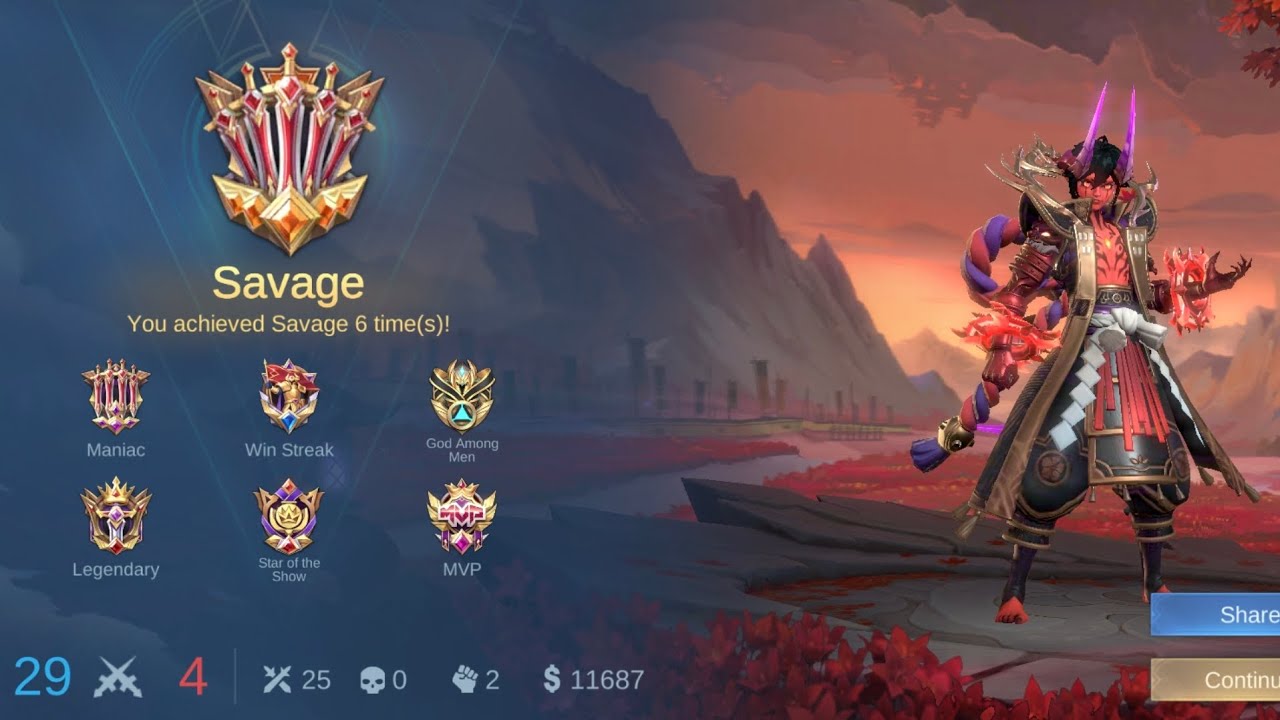 Insane gameplay with Naraka flame : dyrroth 🤯 || moba legends 5v5