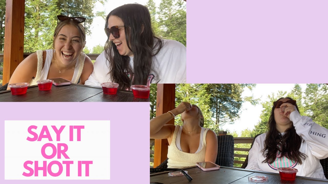 SAY IT OR SHOT IT W/ Claudia Oshry!!