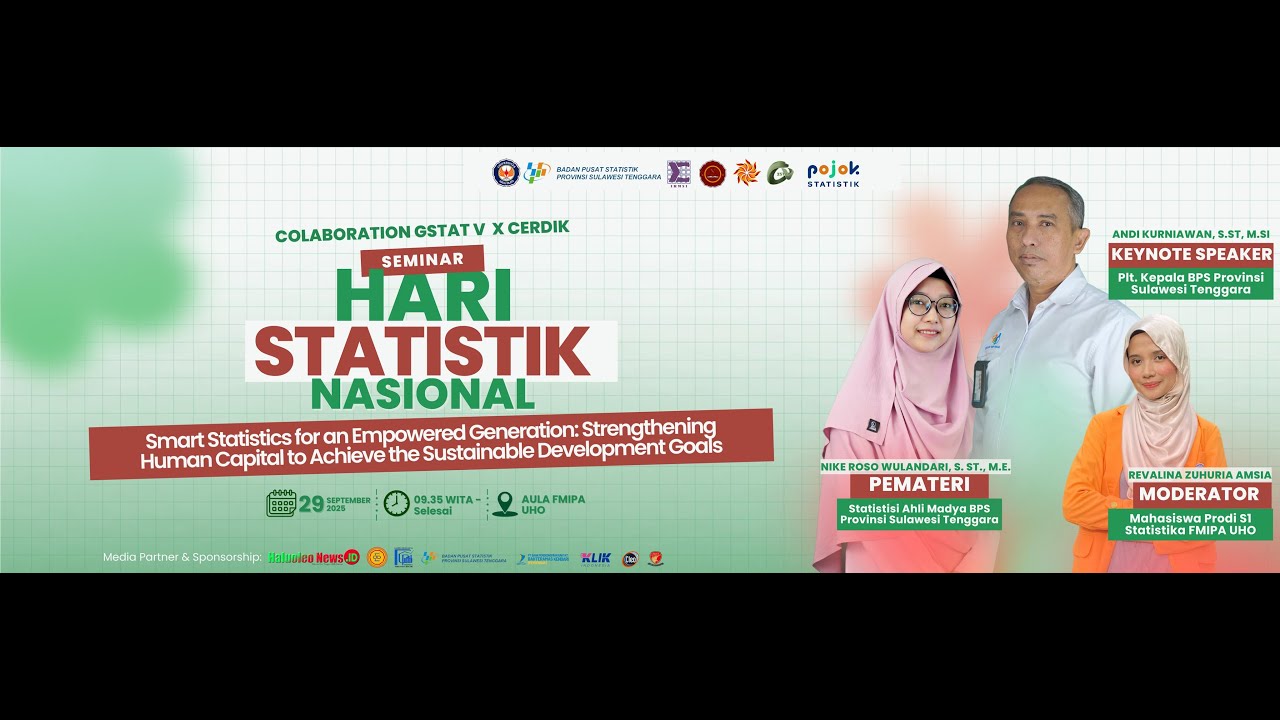 CERDIK IV: SEMINAR HSN (HARI STATISTIK NASIONAL) #2