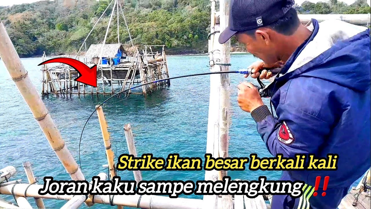 PASTIKAN JORAN MU KUAT ‼️ mancing dasaran di laut | mancing pangandaran