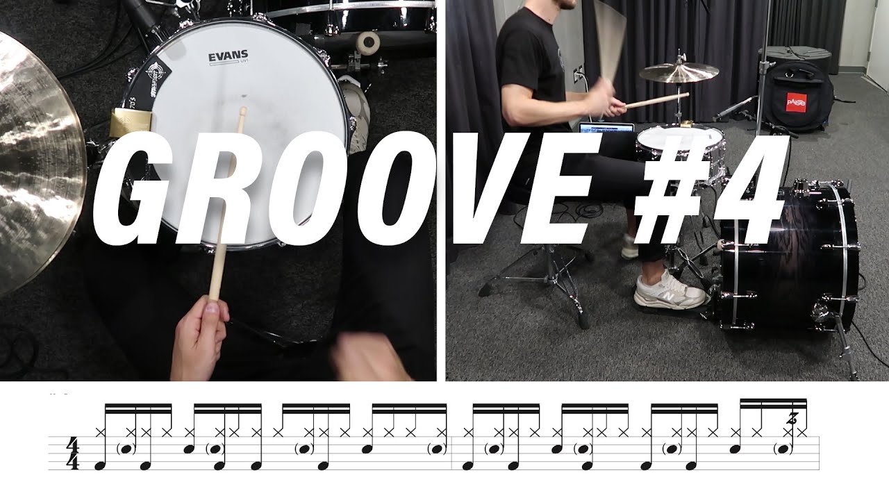 Groove #4 | 40 Advanced Grooves by Jon Foster Drummer
