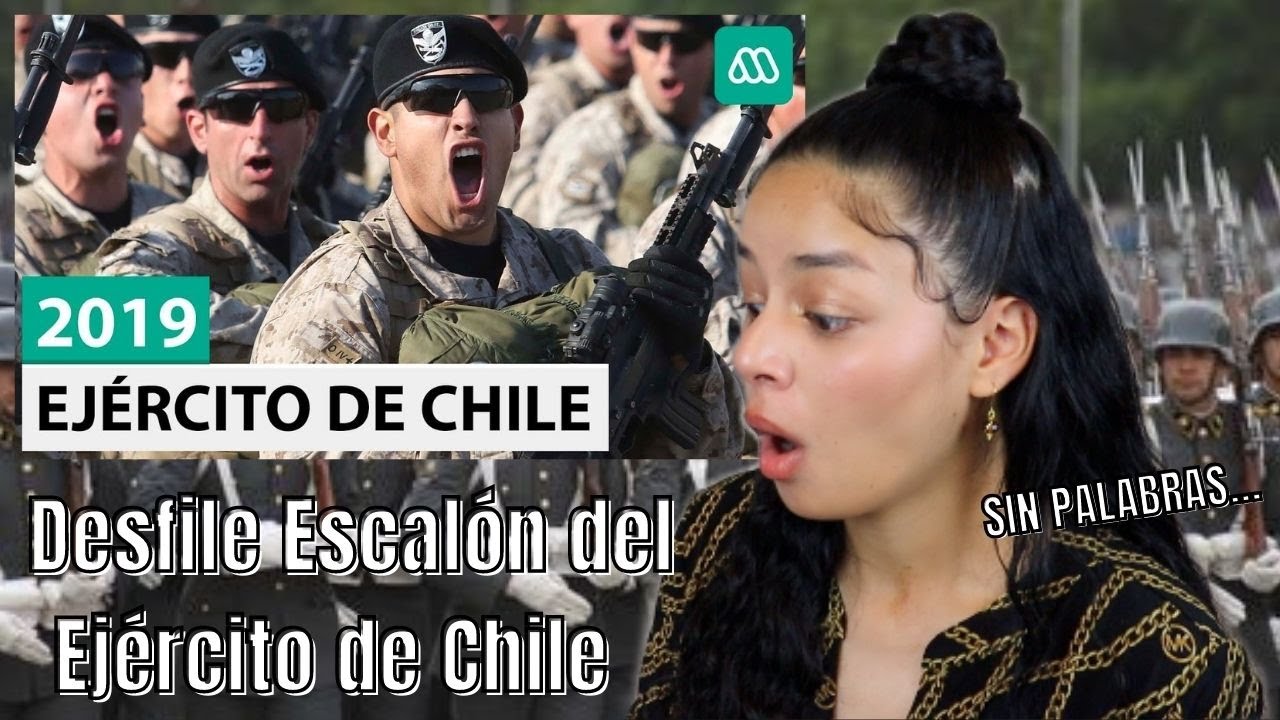 REACCIONO por PRIMERA VEZ a PARADA MILITAR CHILENA 2019 | Desfile Escalón del Ejército