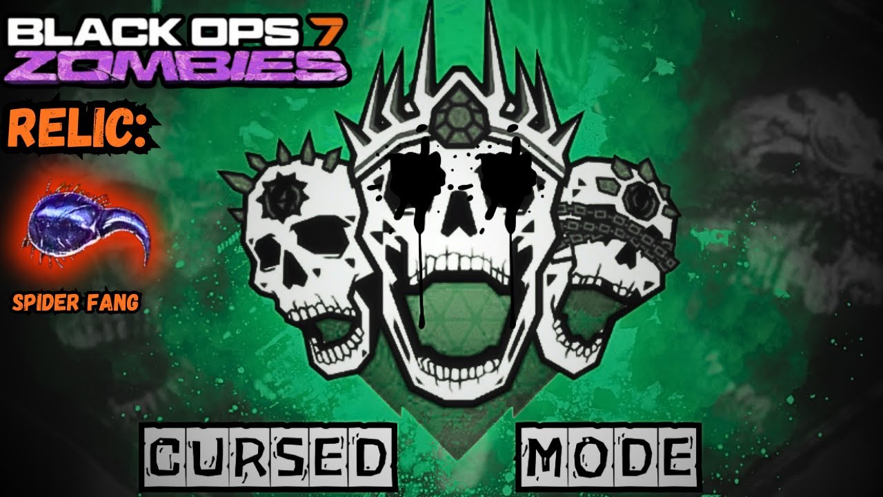 Black ops 7  cursed mode (spider fang trial) completed #bo7 #relics #bo7relics #cursedmode #zombies