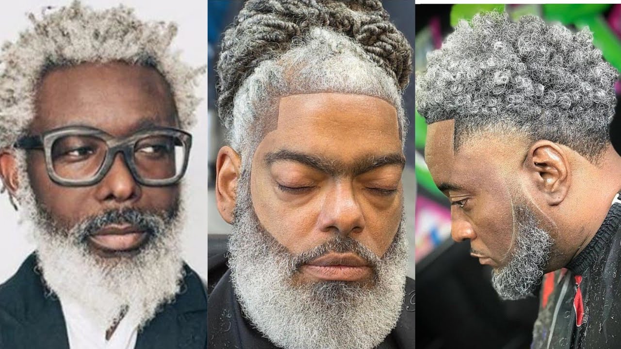 Salt And Pepper Hairstyles For African American Older Men