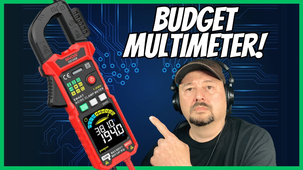 GVDA 166B Clamping Multimeter
