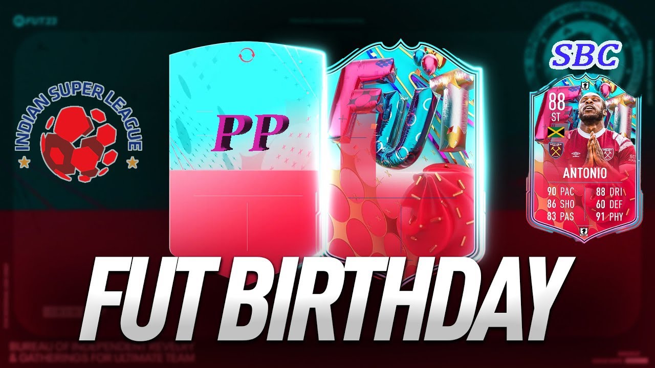 FUT BIRTHDAY PLAYER PACK & NEW TACTICS  & PARTY PP 