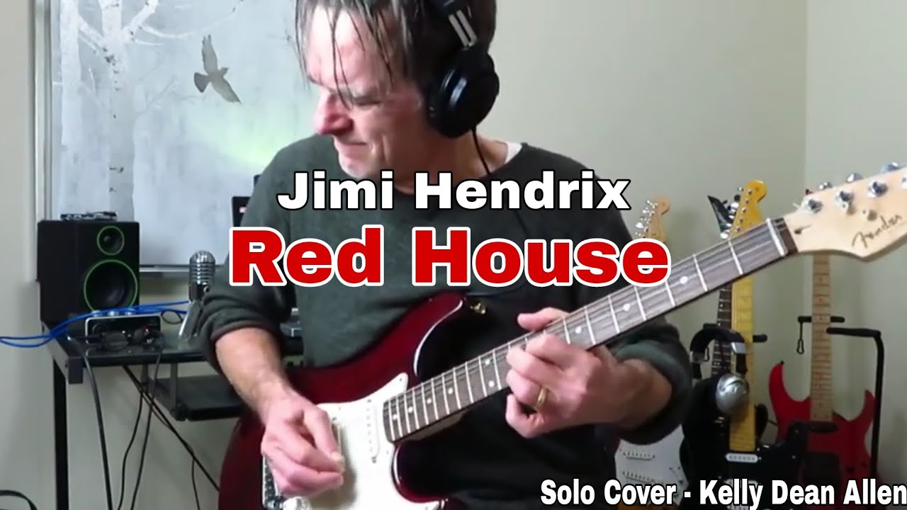 Red House  - Jimi Hendrix / Gary Moore. Guitar Cover / Improv.