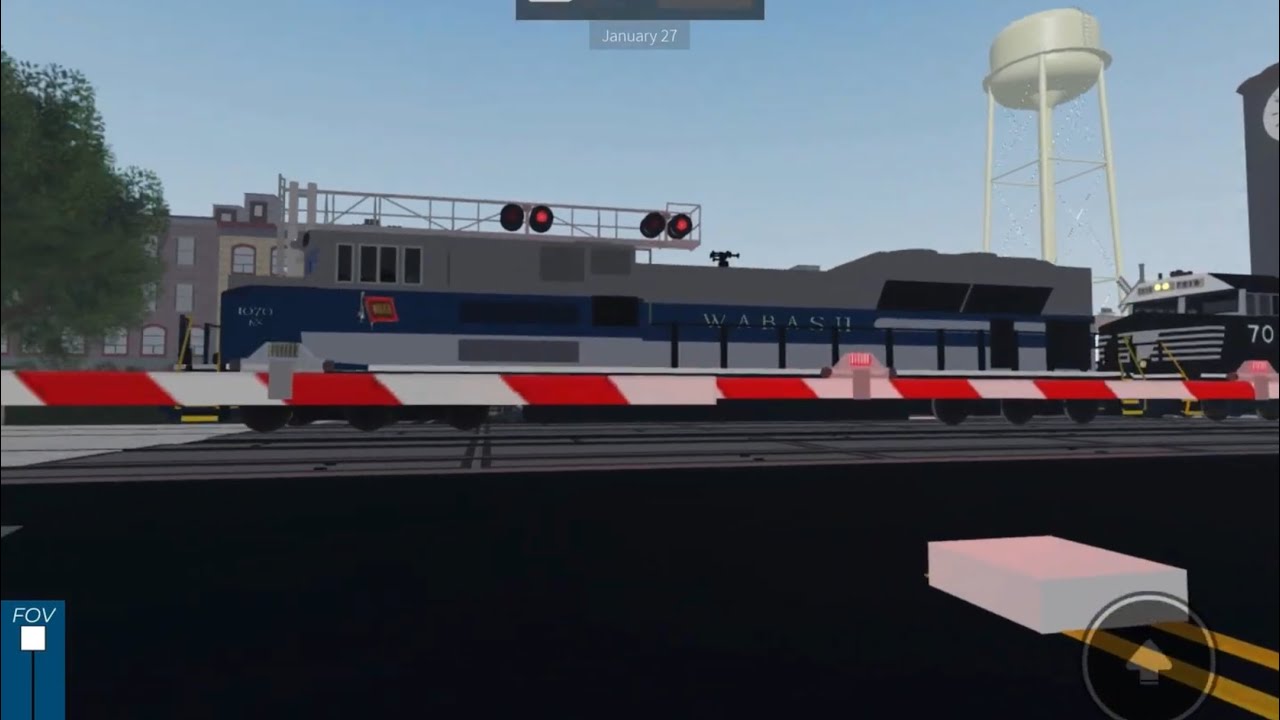 Railfanning Thomasville NC in Roblox!