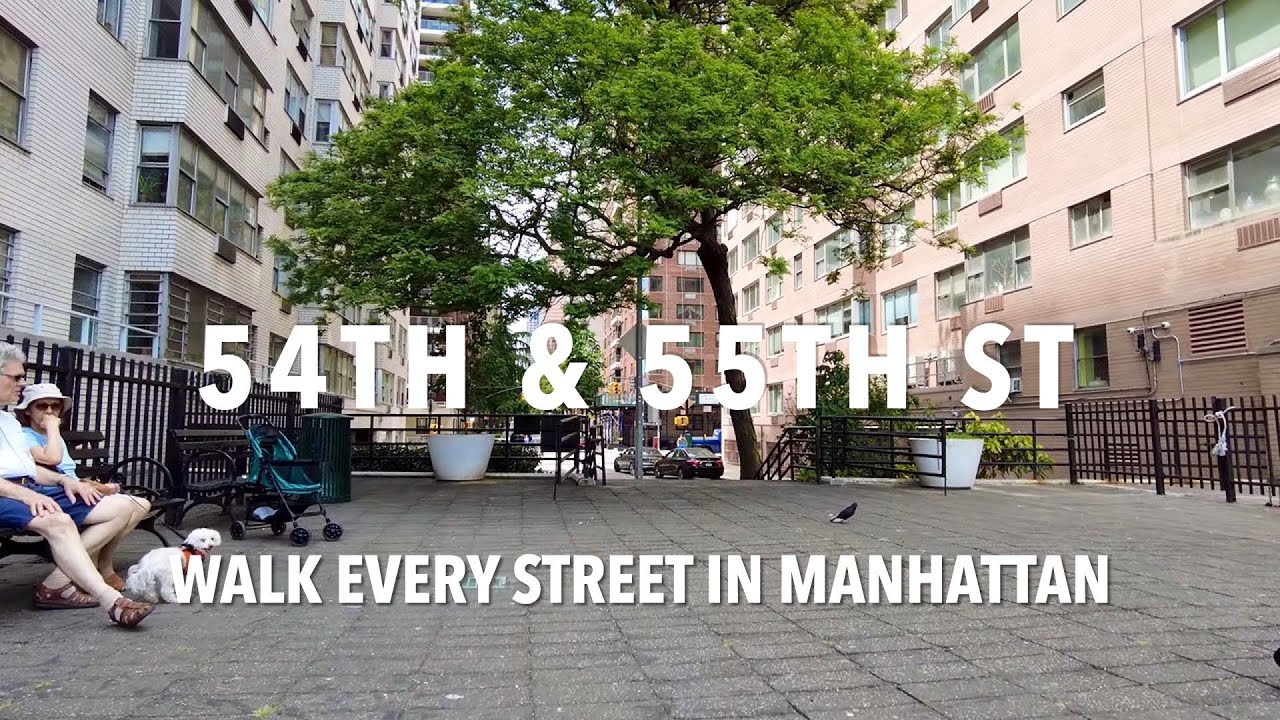Walking Manhattan | 54th & 55th Streets