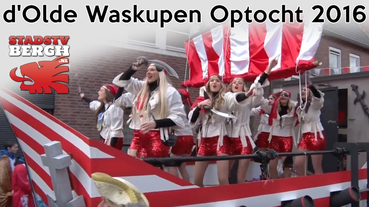 Grote optocht d'Olde Waskupen 2016