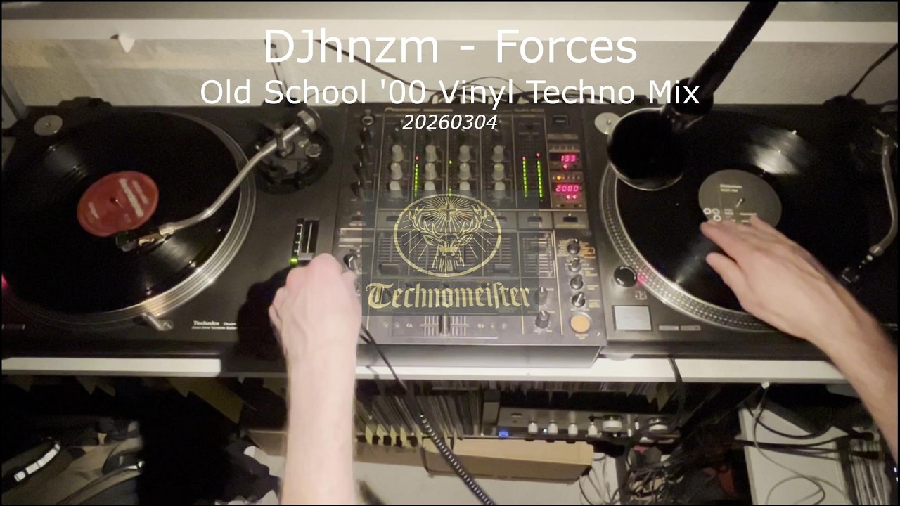 DJhnzm - Forces | Old School '00 Vinyl Techno Mix 202600304