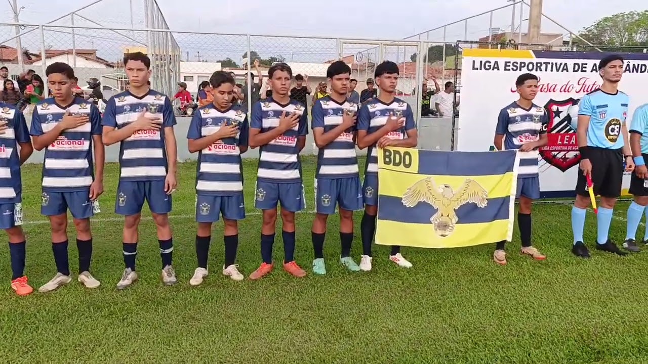 Abertura do Camp. Acailandense categoria Sub 15 Sábado 25/10/25 no núcleo esportivo Baianão 