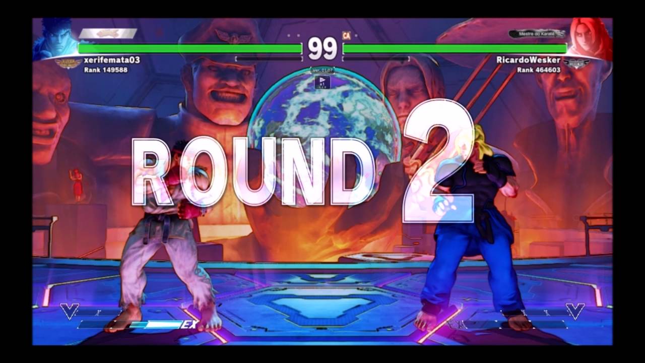 Street Fighter V Online Match (22) [ PS4 com SFV Hack ]