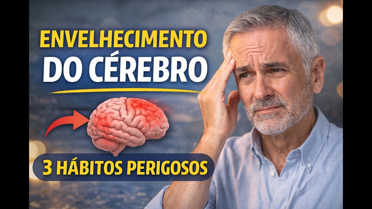 3 hábitos que aceleram o envelhecimento do cérebro | Proteja sua memória depois dos 50