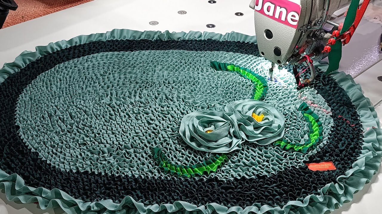 COMO FAZER FLORZINHA PARA DECORAR TAPETE FRUFRU 🌹