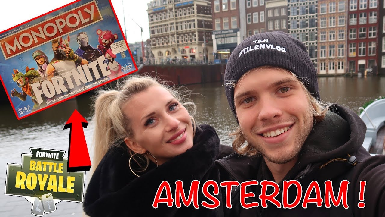 Greva v AMSTERDAM po FORTNITE MONOPOLY