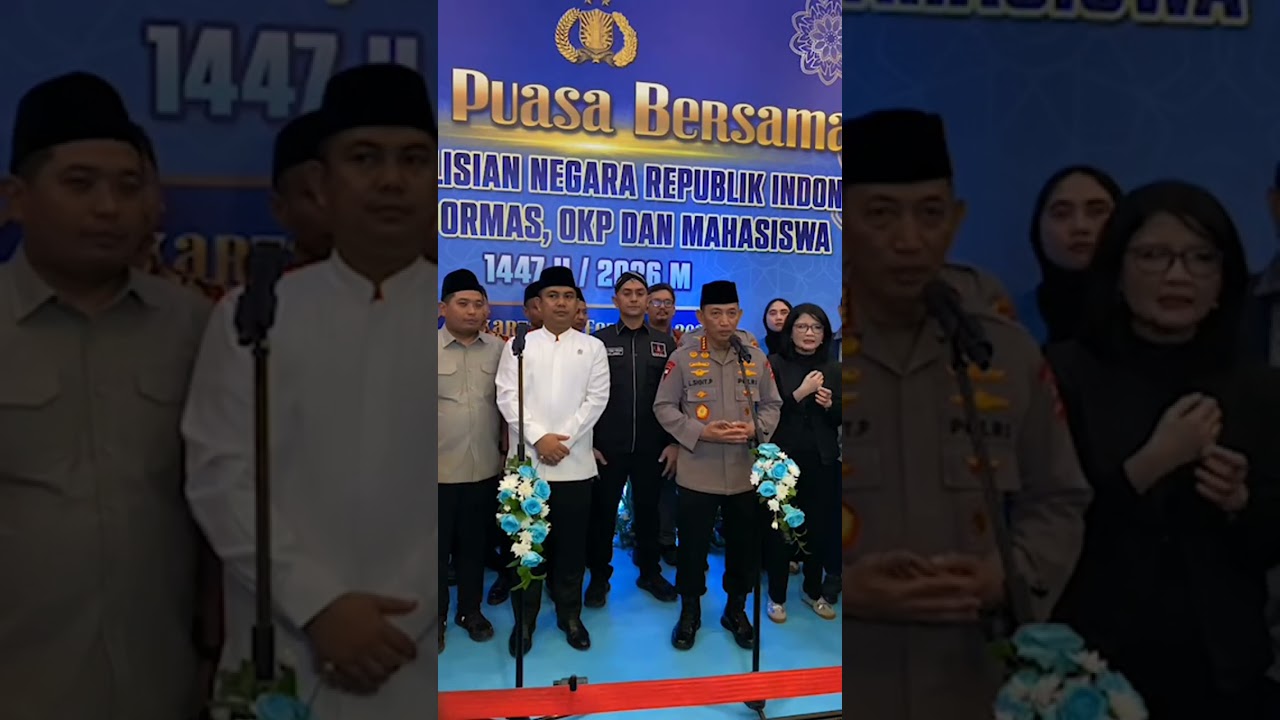 Buka Puasa Bersama Kepolisian Republik Indonesia Bersama Ormas,OKP dan Mahasiswa 