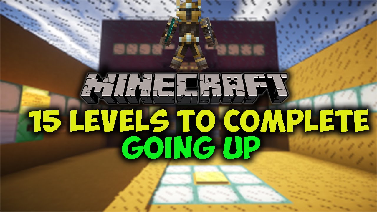 Goiiiiiiing Uppppppp:-Minecraft Puzzle Map (1.8.9)