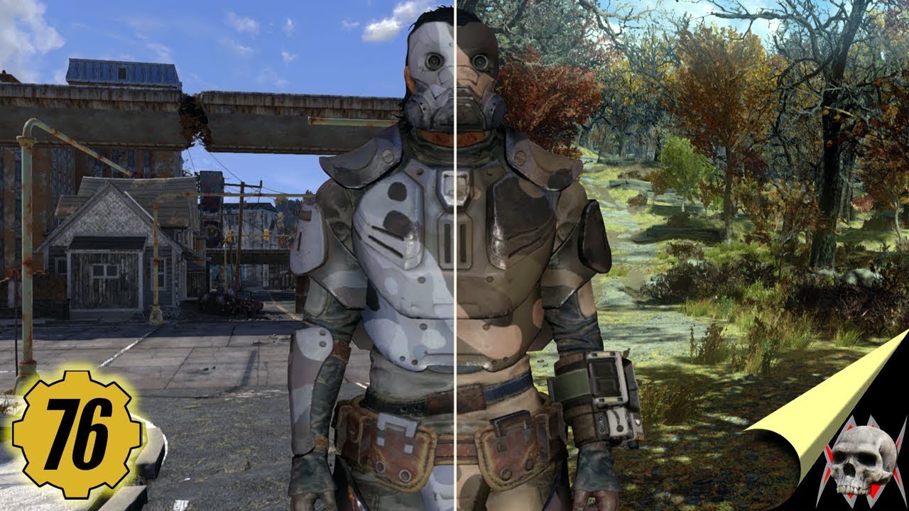 FALLOUT 76 Scout Armor Paint Switch and Swap