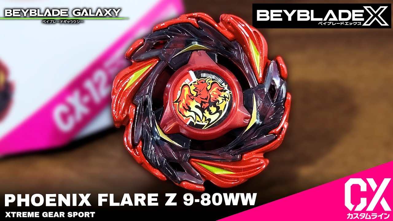 Análise CX-12 PHOENIX FLARE Z 9-80WW [Beyblade X]