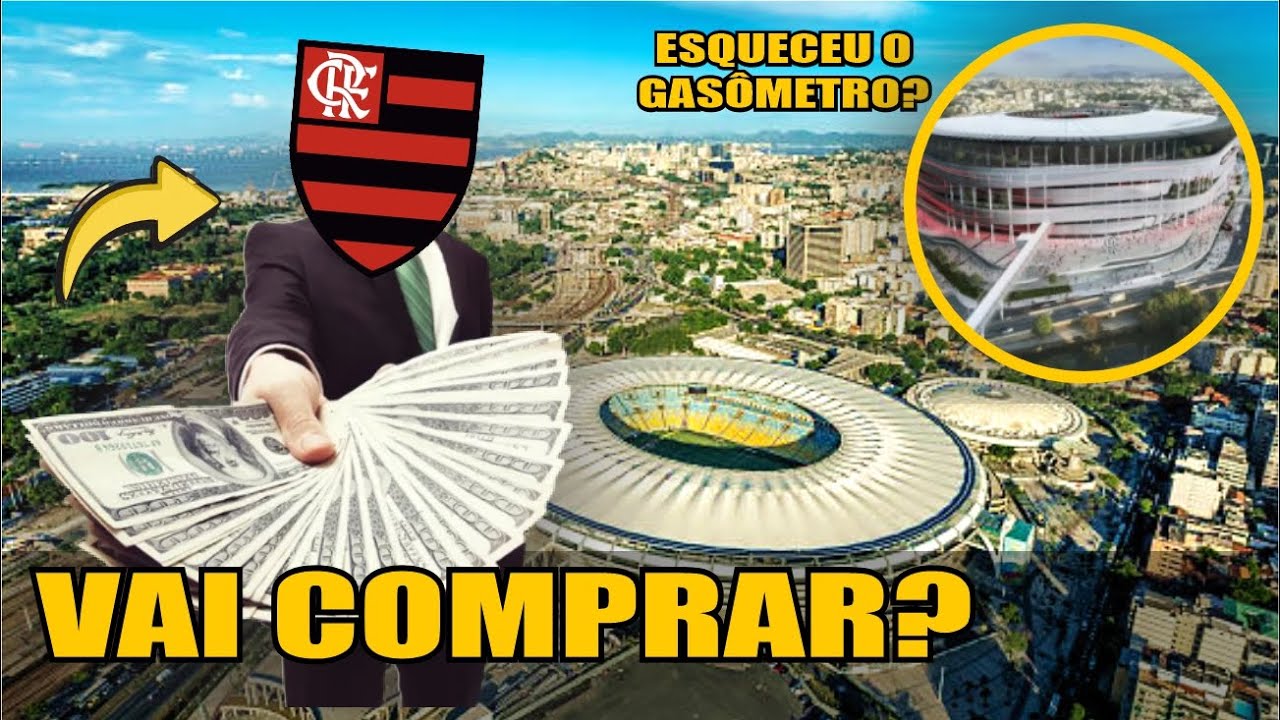 O FLAMENGO VAI COMPRAR O MARACANÃ? #flamengo #estadiodoflamengo #maracanã