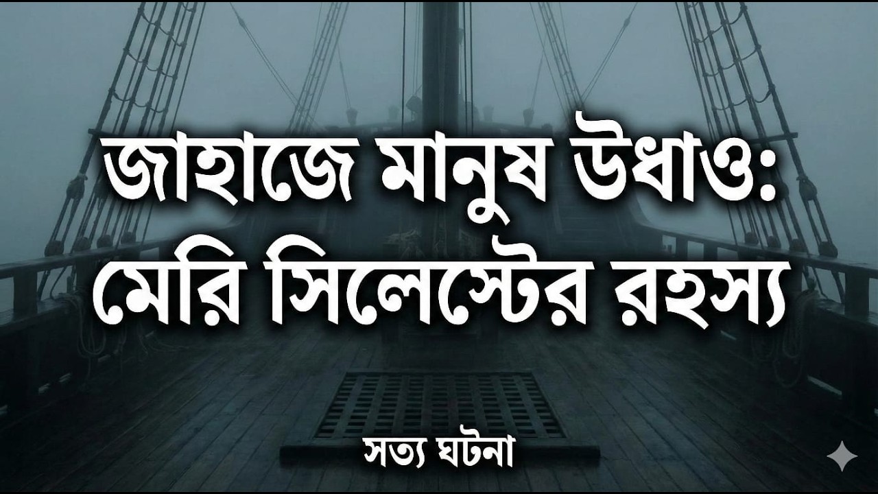 জাহাজে মানুষ উধাও: মেরি সিলেস্টের রহস্য।