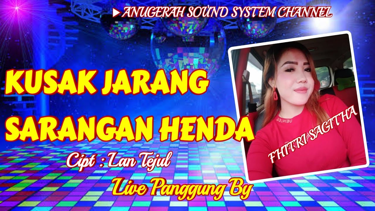 Lagu Dayak Kalteng | KUSAK JARANG SARANGAN HENDA - FHITRI SAGITHA | Live Desa Bukit Raya, Kotim