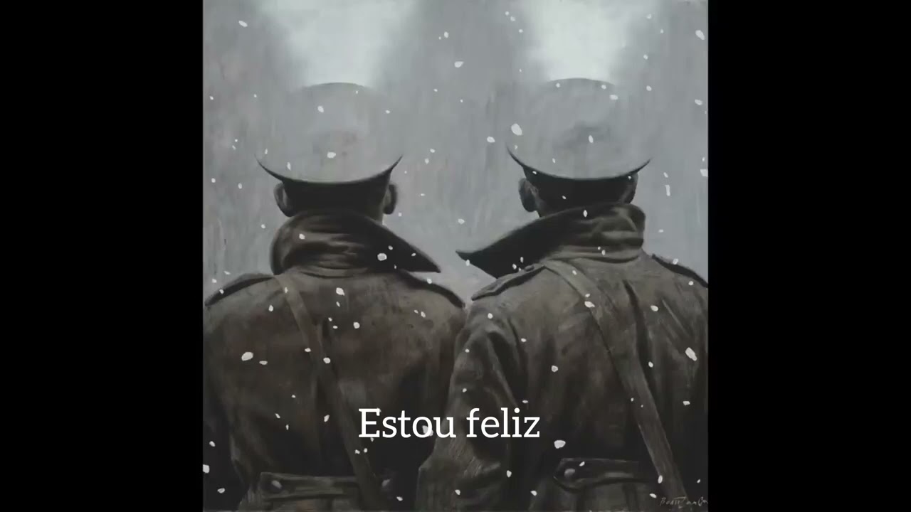 Noite Escura (Dark is the Night (Тёмная ночь) Tradução para o Português. Música romântica de Guerra.