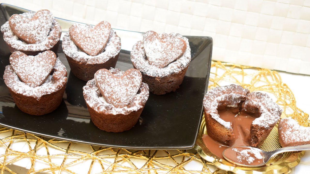CESTINI DI PASTA FROLLA CON CUORE FONDENTE come riciclare il cioccolato delle uova pasquali