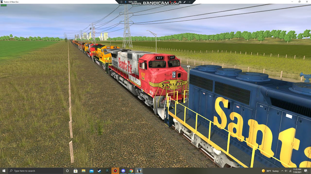 Trainz A New Era: My Updated BNSF Locomotive Collection (2021)