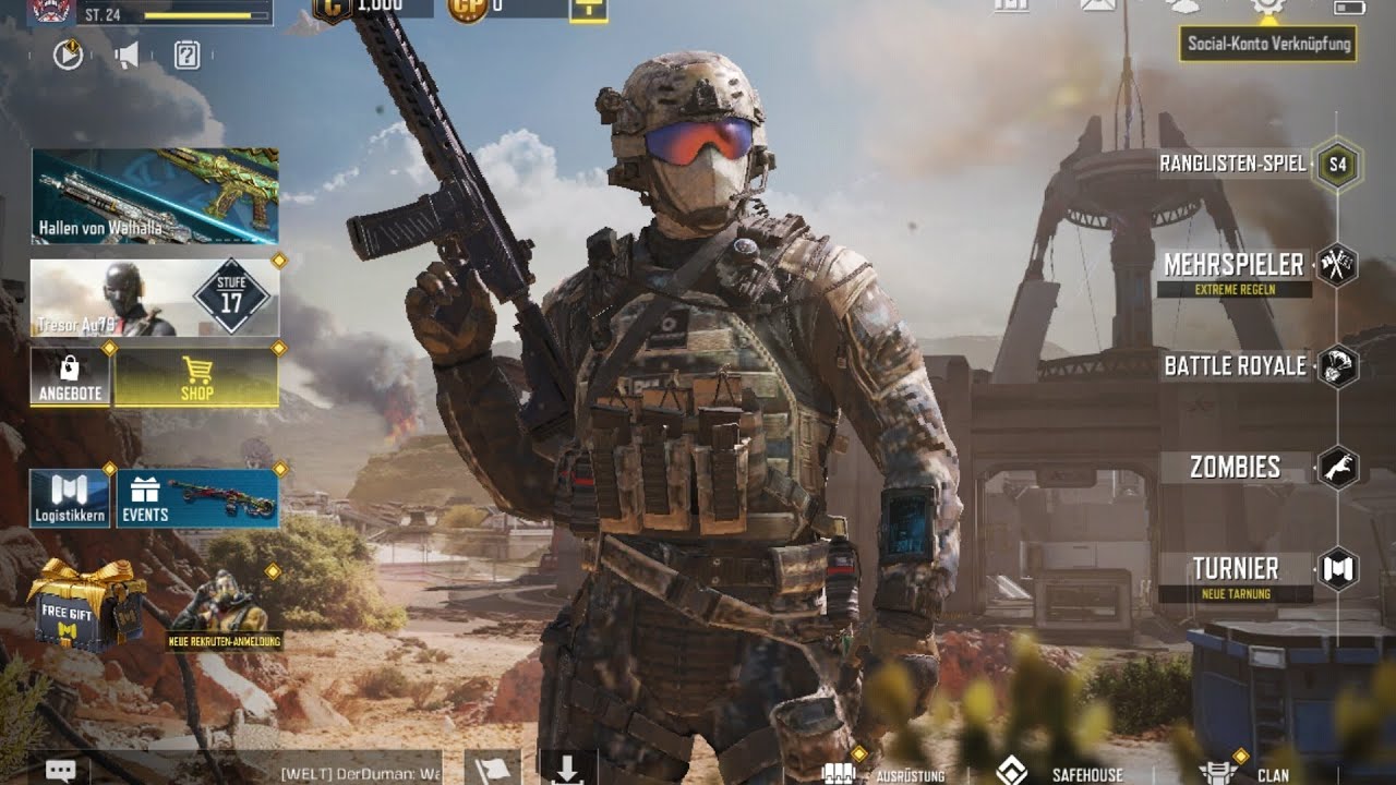 Ich spiele call of duty mobil 🔫