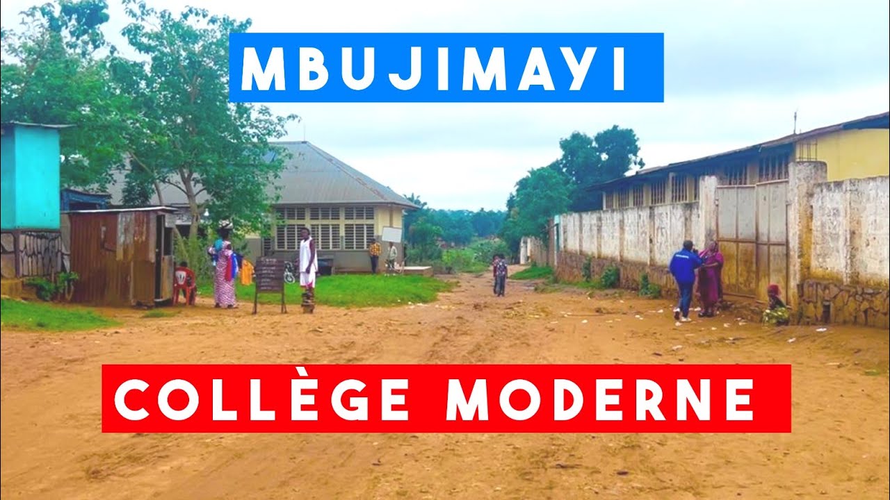 MBUJIMAYI : BALADE ZIGZAG DU COLLÈGE MODERNE À EXODE TABERNACLE 