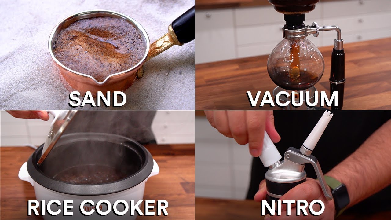 Every way to MAKE COFFEE (15 Methods) | Sous Vide Everything