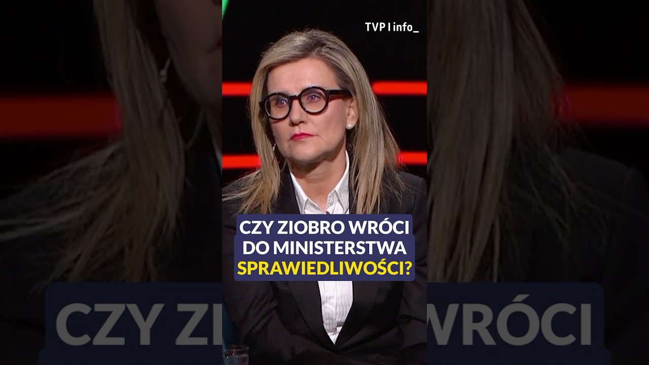 Ziobro zn&oacute;w ministrem sprawiedliwości? Ewa Wrzosek komentuje #polityka #polska #shorts