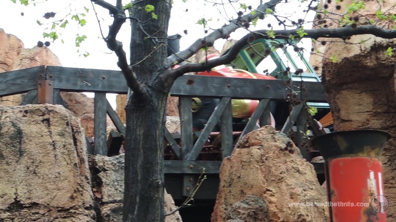 Big Thunder Mountain Testing at Disneyland 3/2/2014
