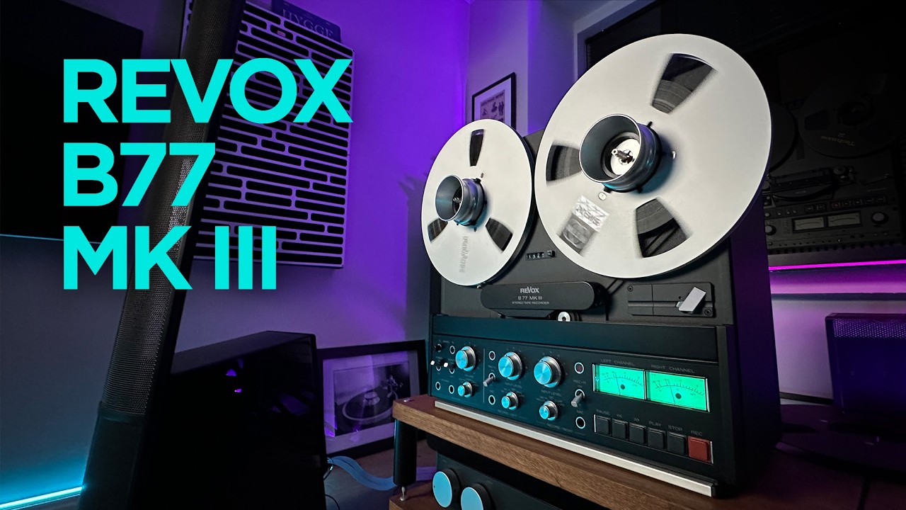 ⚡️ АБСОЛЮТНО НОВЫЙ! Катушечный магнитофон ReVox B77 MK III