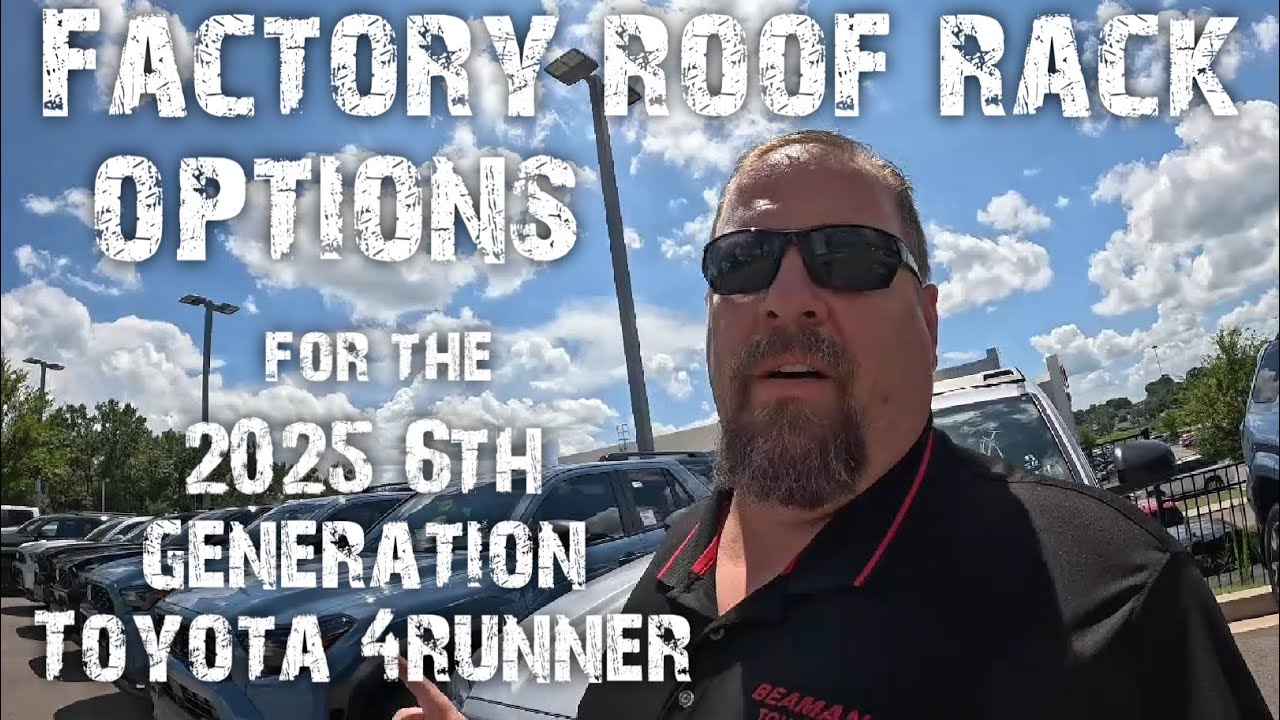 Toyota 4Runner, Looking at factory roof rack options.