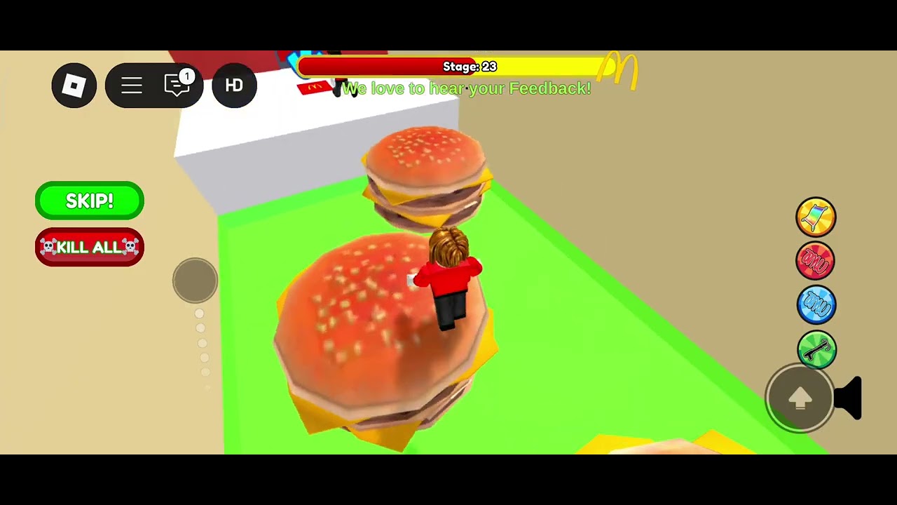 ROBLOX TA MCDONALSTAN KAÇTIK