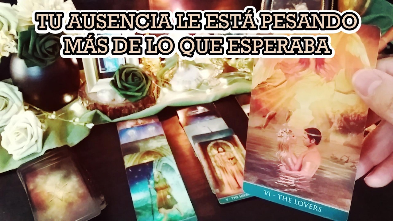 ✨ TU AUSENCIA LE ESTÁ PESANDO … MÁS DE LO QUE ESPERABA 🙇🏻‍♂️💔💭
